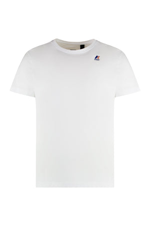 T-shirt girocollo Edouard in cotone-0